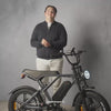 Ouxi H9 - Fatbike - Spacegrijs