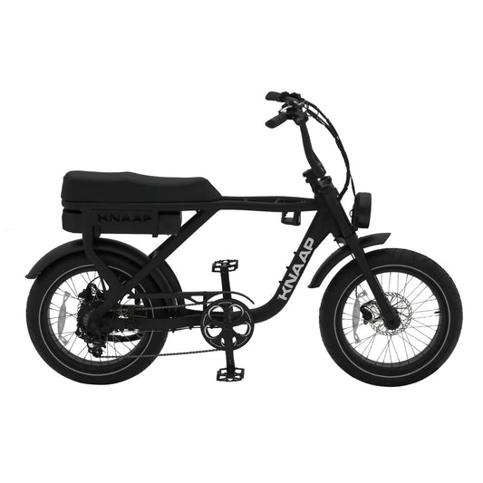 KNAAP AMS X - Fatbike - Zwart