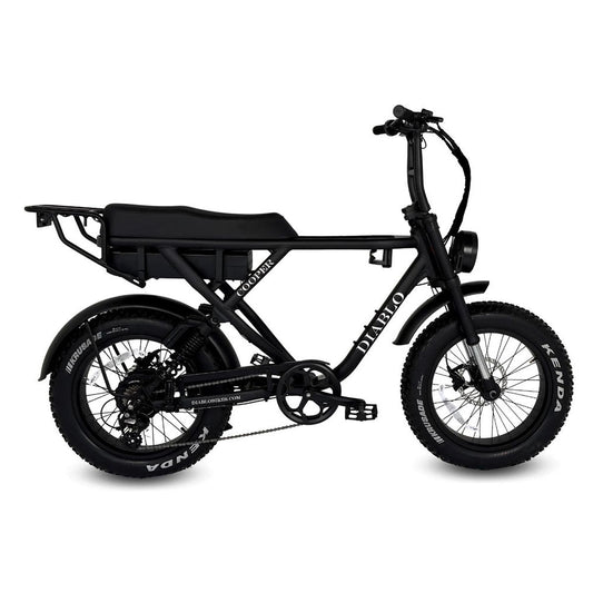 Diablo Cooper - Fatbike - Zwart