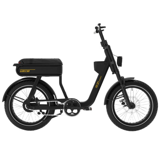 AGM Goccia Comfort - Fatbike - Zwart