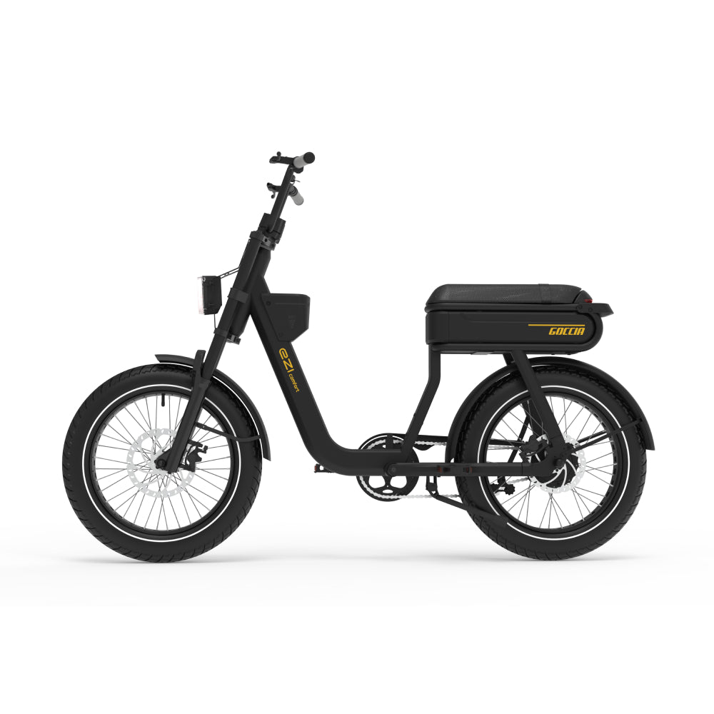 AGM Goccia Comfort - Fatbike - Zwart