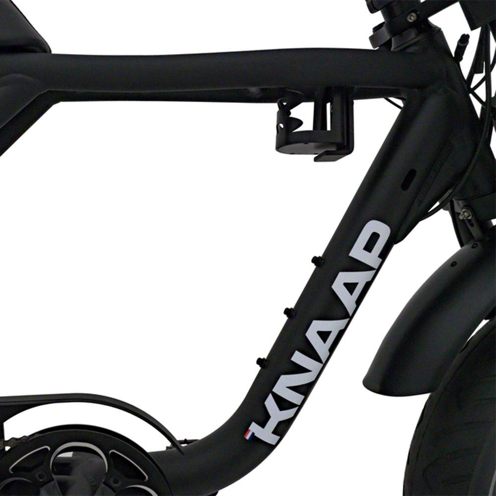 KNAAP AMS X - Fatbike - Zwart