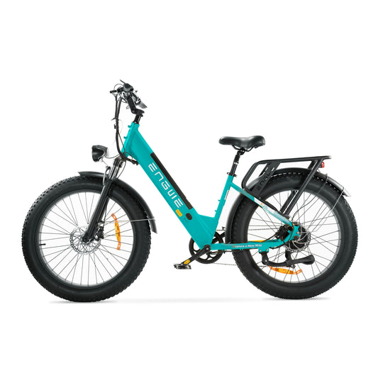 ENGWE E26 - Hoge instap - Fatbike - Blauw