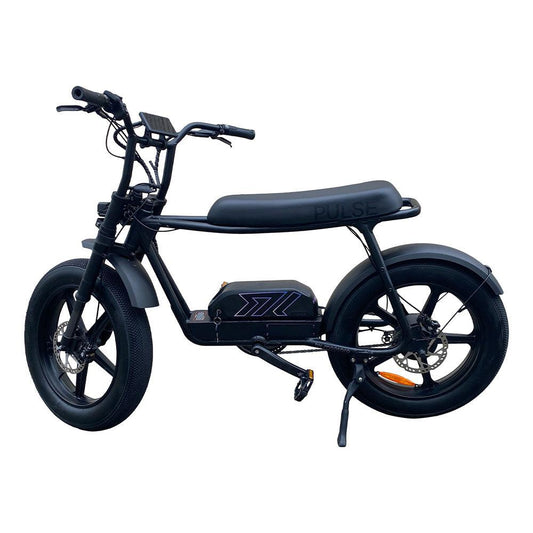 Pulse Q1 City - Fatbike - Zwart