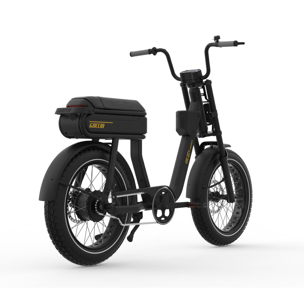 AGM Goccia Comfort - Fatbike - Zwart