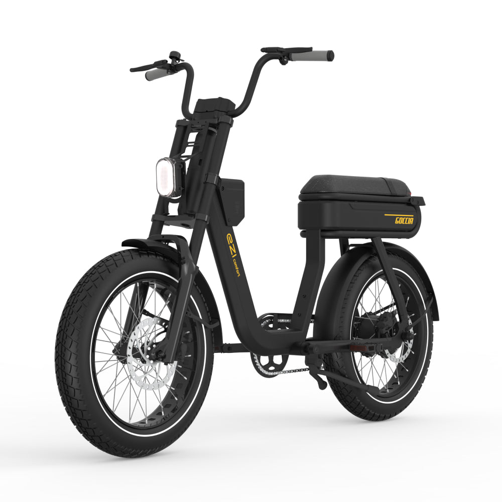 AGM Goccia Comfort - Fatbike - Zwart