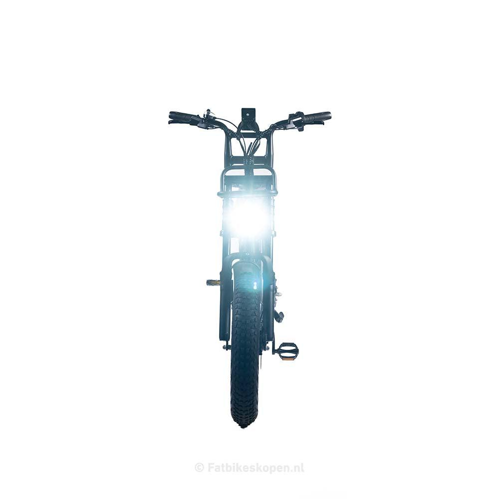 Ouxi H9 - Fatbike - Met Voorrekje - Spacegrijs