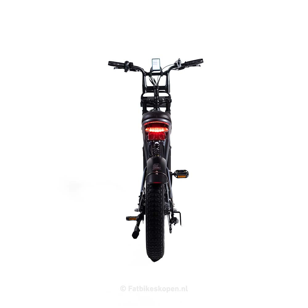 Ouxi H9 - Fatbike - Met Voorrekje - Spacegrijs