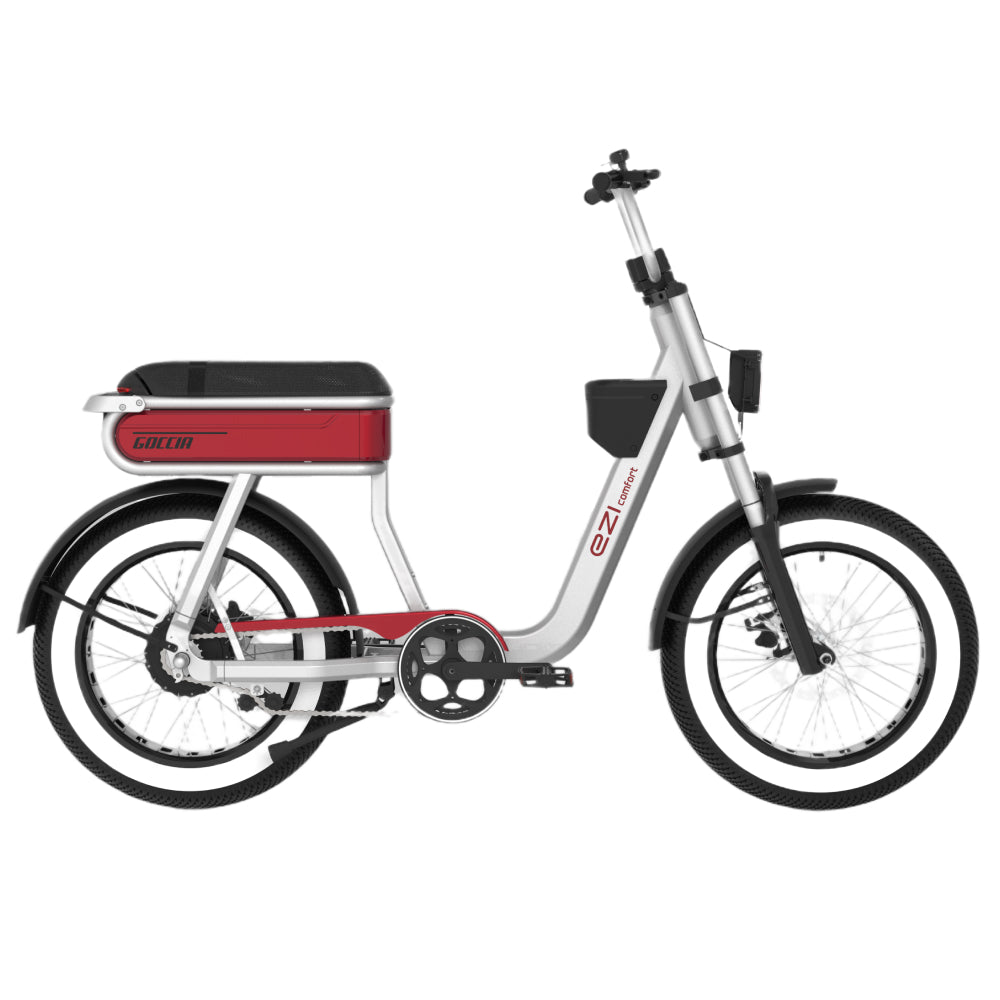 AGM Goccia Comfort - Fatbike - Rood