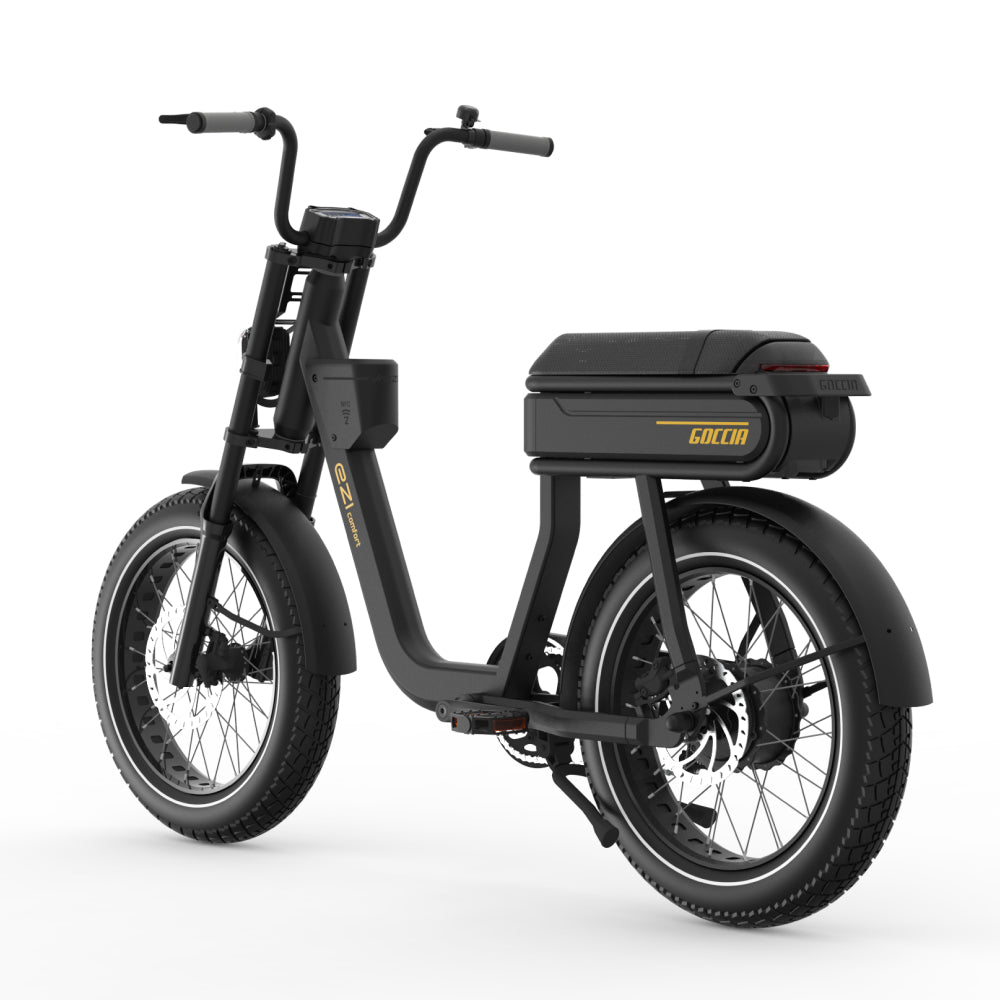 AGM Goccia Comfort - Fatbike - Zwart