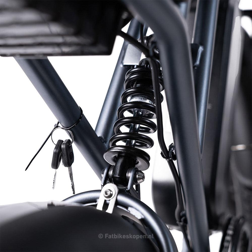 Ouxi H9 - Fatbike - Spacegrijs
