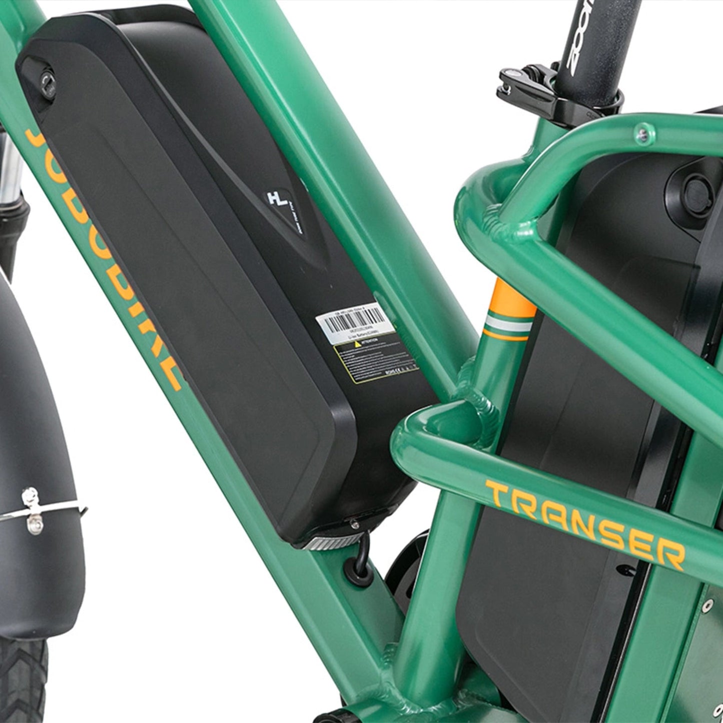 JOBOBIKE Transer - Longtail - Zilvergrijs