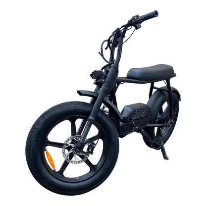 Pulse Q1 City - Fatbike - Zwart