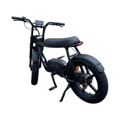 Pulse Q1 City - Fatbike - Zwart
